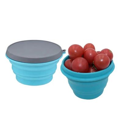 Collapsible Silicone Lunch Container Bowl Odorless Leakproof